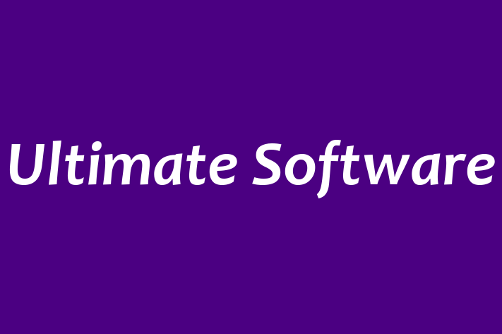 Software Development Company Ultimate Software