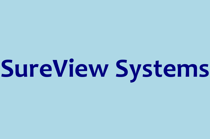 Digital Solutions Provider SureView Systems