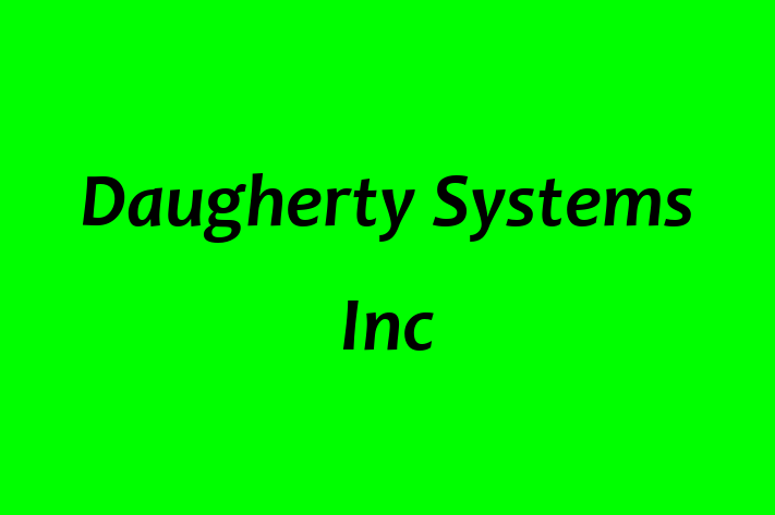 Application Development Company Daugherty Systems Inc