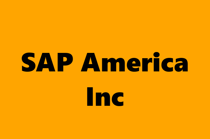 Software House SAP America Inc