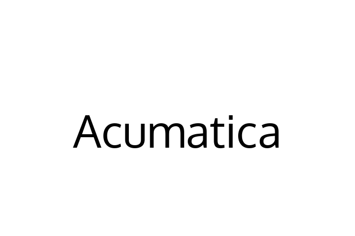 Tech Firm Acumatica