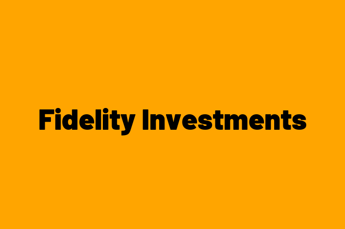 Talent Management Fidelity Investments