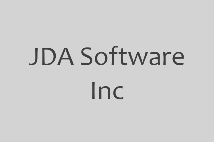 Software Engineering Company JDA Software Inc