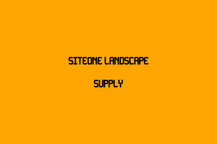 Workforce Management SiteOne Landscape Supply