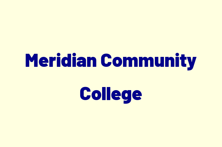 Talent Management Meridian Community College