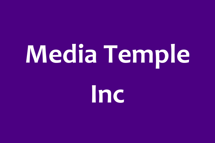 Digital Solutions Provider Media Temple Inc