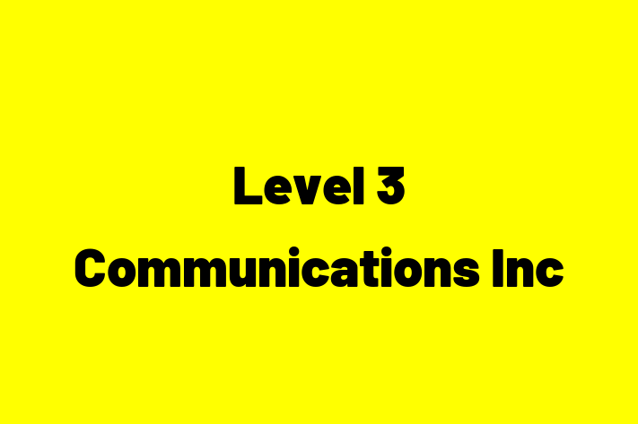 Application Development Company Level 3 Communications Inc