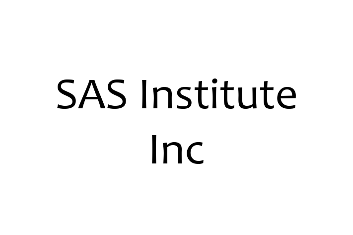 Software Engineering Company SAS Institute Inc