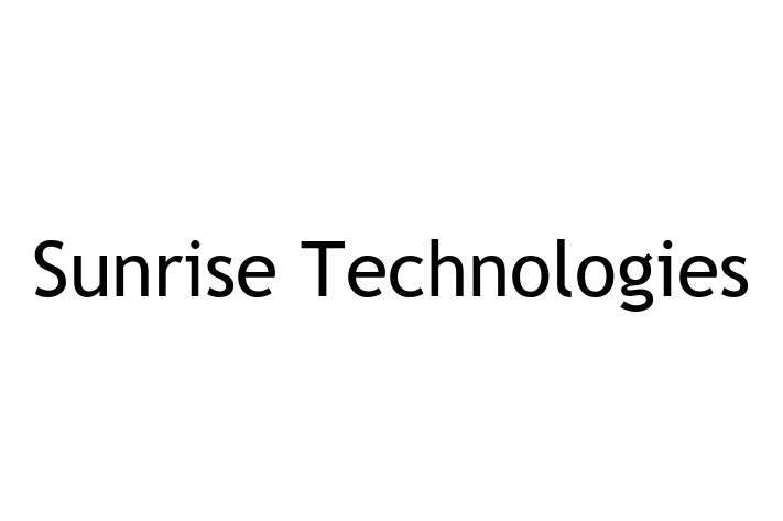 Technology Solutions Firm Sunrise Technologies