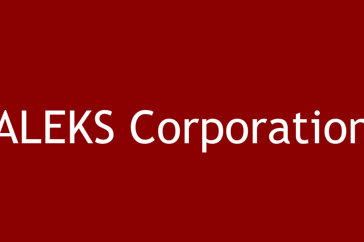 Software Services Company ALEKS Corporation