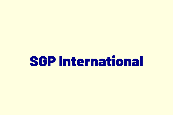 Software Development Firm SGP International