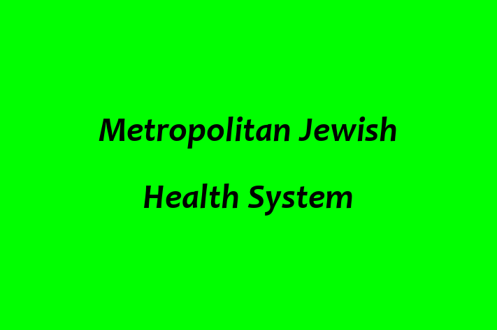 Talent Management Metropolitan Jewish Health System