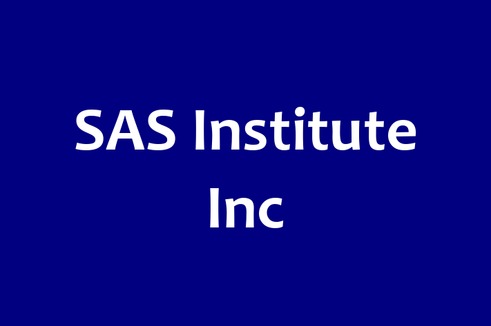 Software Firm SAS Institute Inc