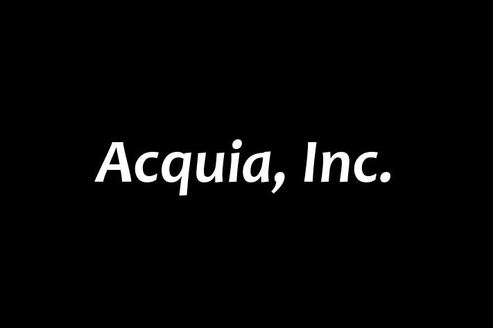 IT Company Acquia Inc.