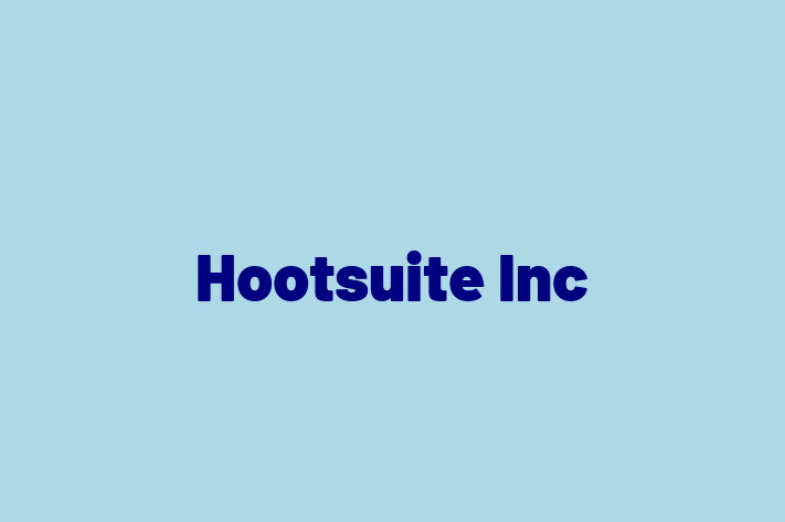 Tech Firm Hootsuite Inc