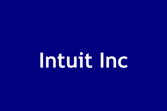 Software Solutions Provider Intuit Inc