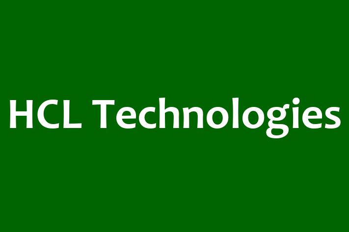 Digital Solutions Provider HCL Technologies