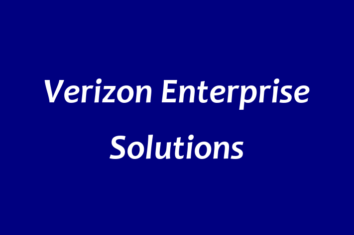 Tech Firm Verizon Enterprise Solutions