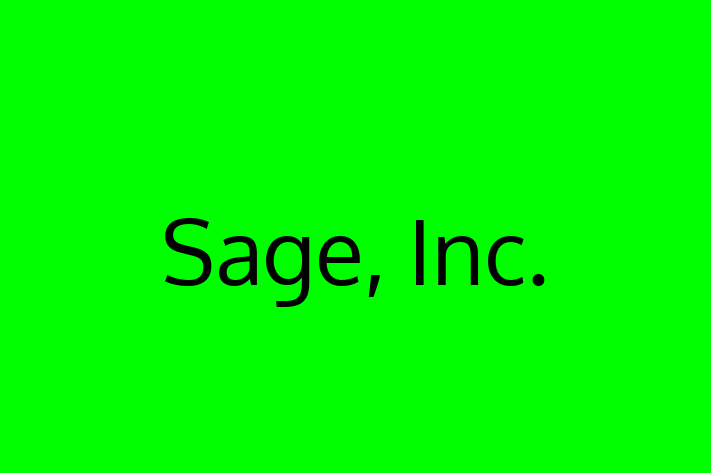 Digital Solutions Provider Sage Inc.