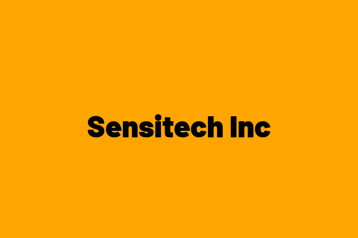 Software Development Firm Sensitech Inc