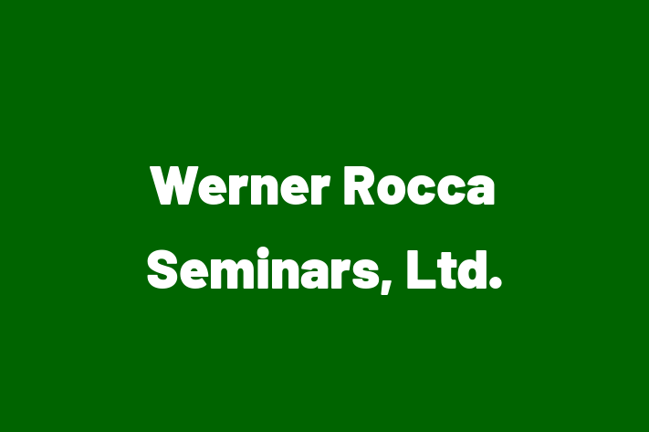 Software Firm Werner Rocca Seminars Ltd.