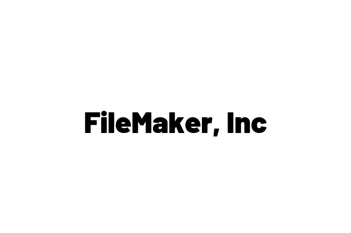 Software Services Company FileMaker Inc