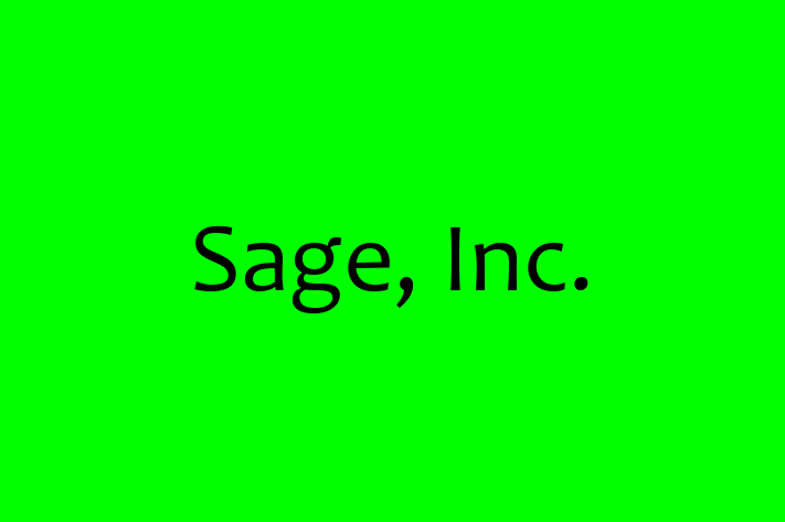 Application Development Company Sage Inc.