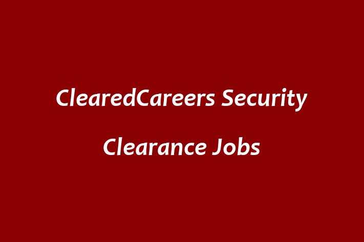 Workforce Management ClearedCareers   Security Clearance Jobs