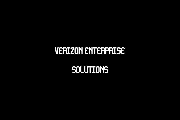 Technology Solutions Firm Verizon Enterprise Solutions