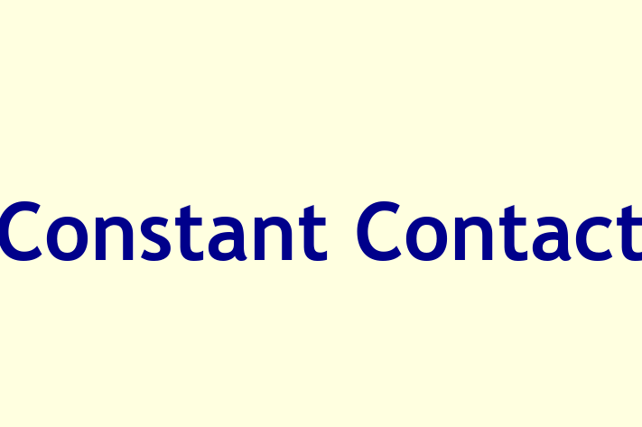 Software Firm Constant Contact