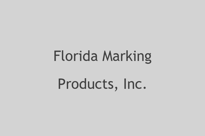 Software Firm Florida Marking Products Inc.