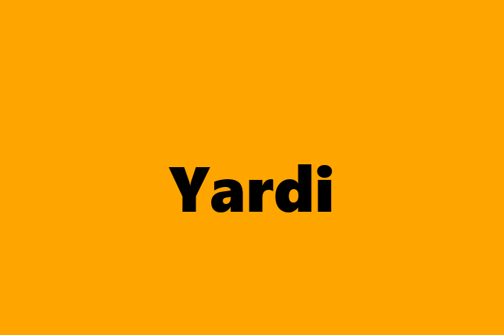 Software Services Company Yardi