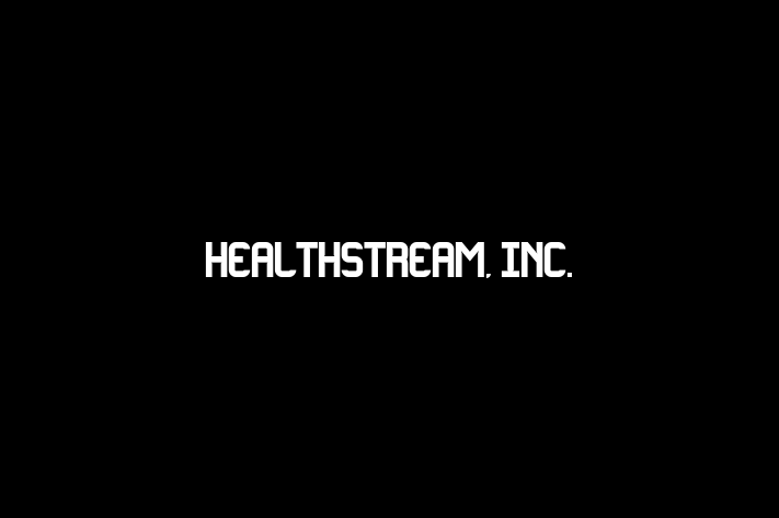 Software Consultancy HealthStream Inc.