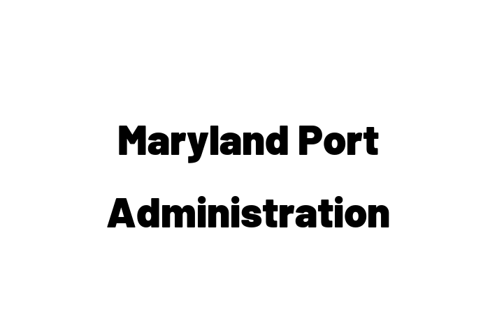 Labor Relations Maryland Port Administration