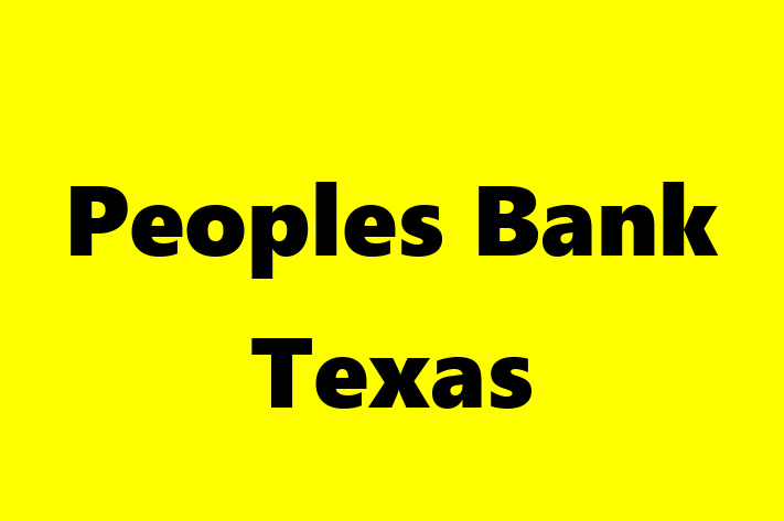 People Management Peoples Bank Texas