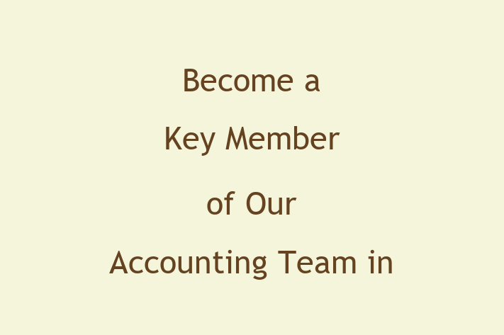 Become a Key Member of Our Accounting Team in Santa Ana