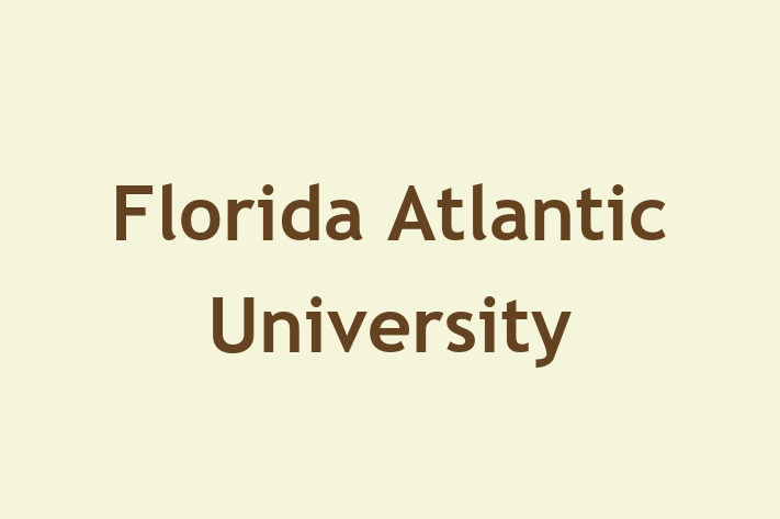 Workforce Management Florida Atlantic University