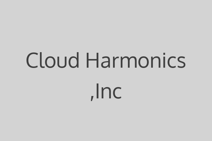 Software Firm Cloud Harmonics Inc