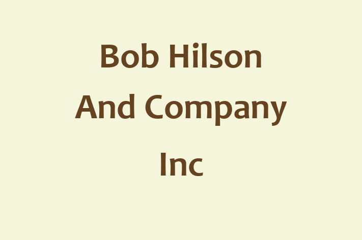 Contractor Bob Hilson And Company Inc