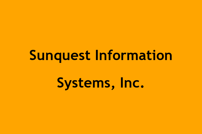 Software Firm Sunquest Information Systems Inc.