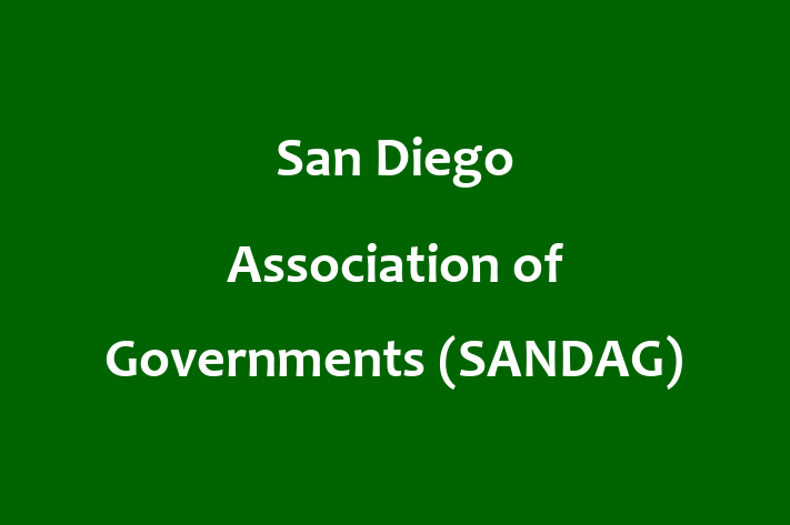 Software Solutions Provider San Diego Association of Governments SANDAG