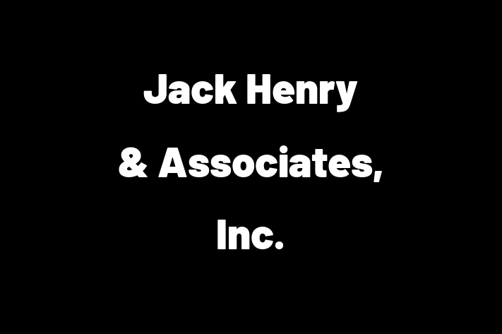 Software Development Company Jack Henry Associates Inc.