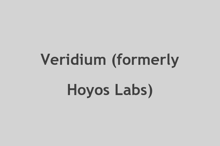 Tech Firm Veridium formerly Hoyos Labs