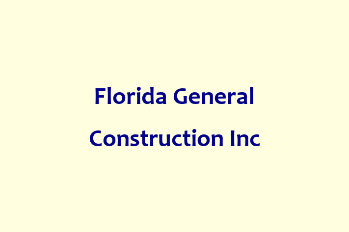 Builder Florida General Construction Inc