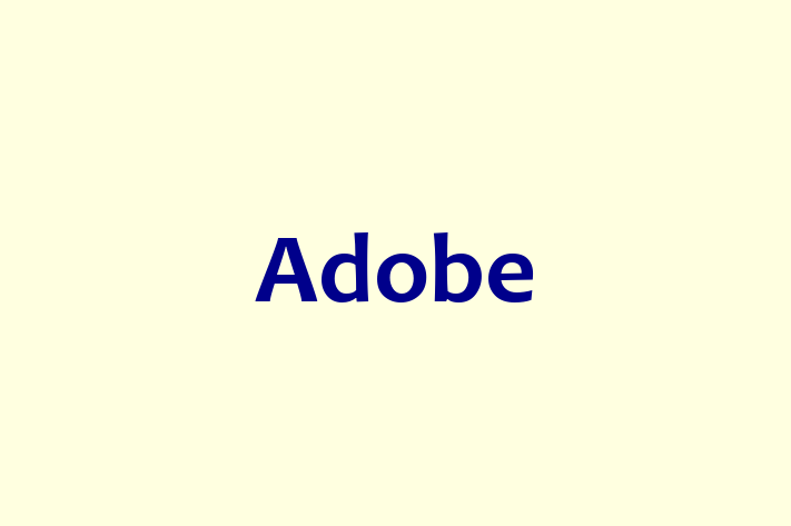 Technology Company Adobe