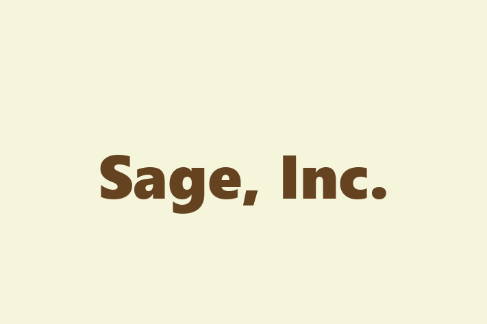 Software Development Firm Sage Inc.