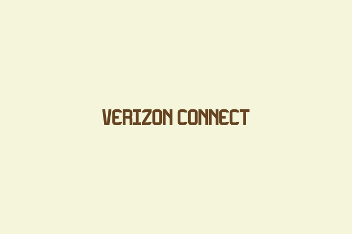 Technology Company Verizon Connect