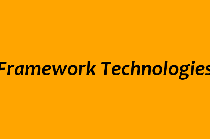 Software Engineering Company Framework Technologies