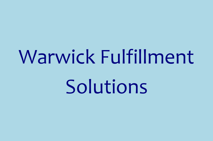 Tech Firm Warwick Fulfillment Solutions