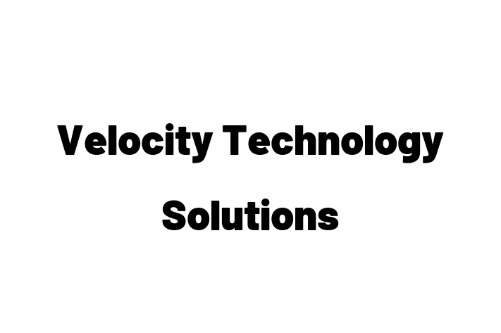 Tech Firm Velocity Technology Solutions